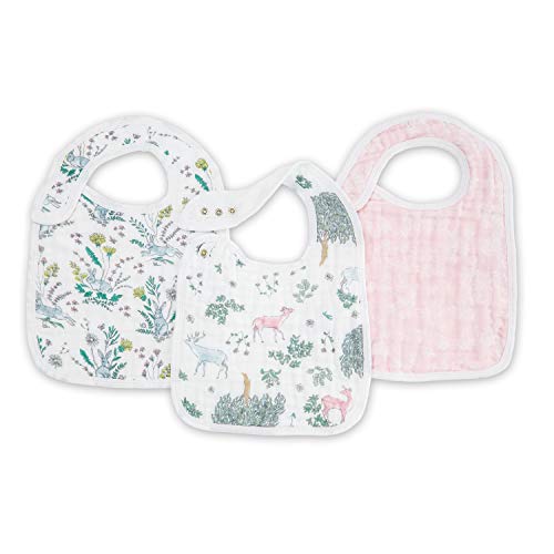 Book Cover aden + anais Classic Snap Bib 3-Pack Forest Fantasy