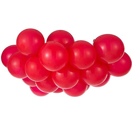 MOWO 5 Inches Red Latex Balloons Party Decorations, Pack of 200