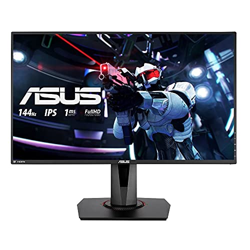 ASUS VG279Q 27" Full HD 1080p IPS 144Hz 1ms (MPRT) DP HDMI DVI Eye Care Gaming Monitor with FreeSync/Adaptive Sync