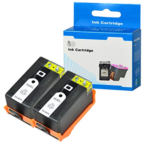 SuperInk Remanufactured Ink Cartridge Replacement for HP 906 XL 906XL T6L98AN with Chip use in HP OfficeJet Pro 6960 6968 6970 6974 6975 6978 All-in-One Printer (Large Black, 2-Pack)