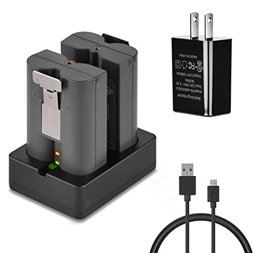 Book Cover Ring Rechargeable Batteries Charging Station,Compatible with Ring Video Doorbell, Ring Spotlight Cam Battery & All-New Ring Stick Up Cam Battery (Batteries Not Included)