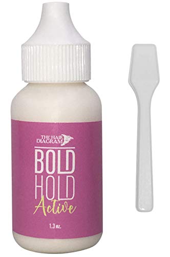 Bold Hold ACTIVE Adhesive for Lace Wigs and Hair pieces | Lace Glue | Wig Glue + SMOOTHING STICK