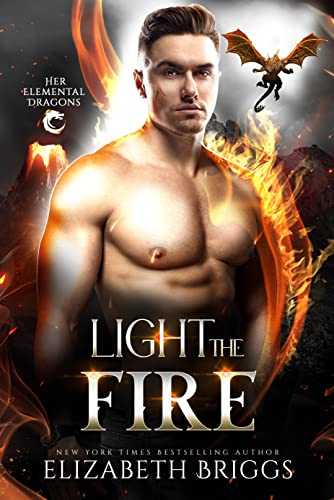 Book Cover Light The Fire (Her Elemental Dragons Book 6)