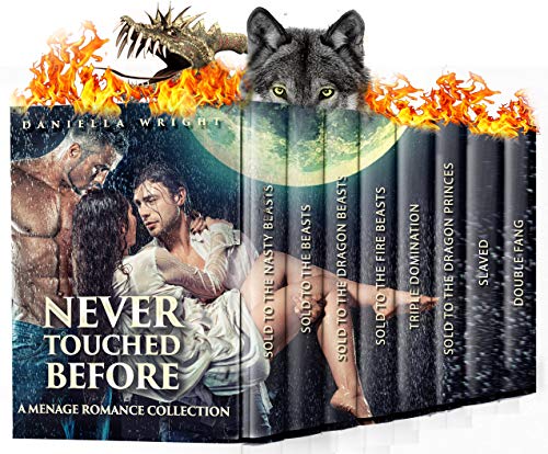 Book Cover Never Touched Before: A Ménage Romance Collection