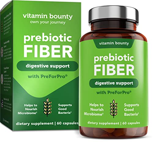 Prebiotic Fiber Supplement - with PreForProÂ® - Supports Growth of Beneficial Gut Bacteria for Immune Support & Digestive Health