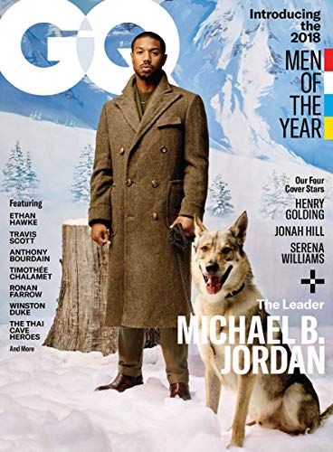 GQ Magazine (December, 2018/January, 2019) Man of the Year Michael B. Jordan Cover