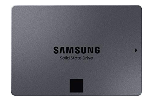 Samsung 860 QVO SSD 4TB - 2.5 Inch SATA 3 Internal Solid State Drive with V-NAND Technology (MZ-76Q4T0B/AM), Gray