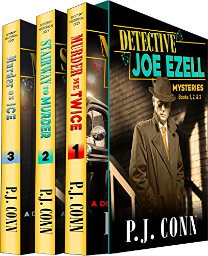 Book Cover The Detective Joe Ezell Mystery Boxed Set, Books 1-3: Three Complete Cozy Mysteries