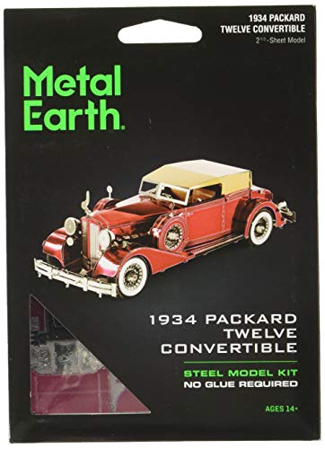 Book Cover Fascinations Metal Earth 1934 Packard Twelve Convertible 3D Metal Model Kit