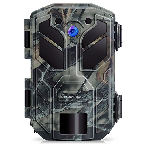 APEMAN Trail Camera 30MP 4K Hunting Cameras, 40 PCs IR LED Vivid Night Vision Wildlife Camera, Game Camera for Home Security and Outdoor Nature Wild Scouting
