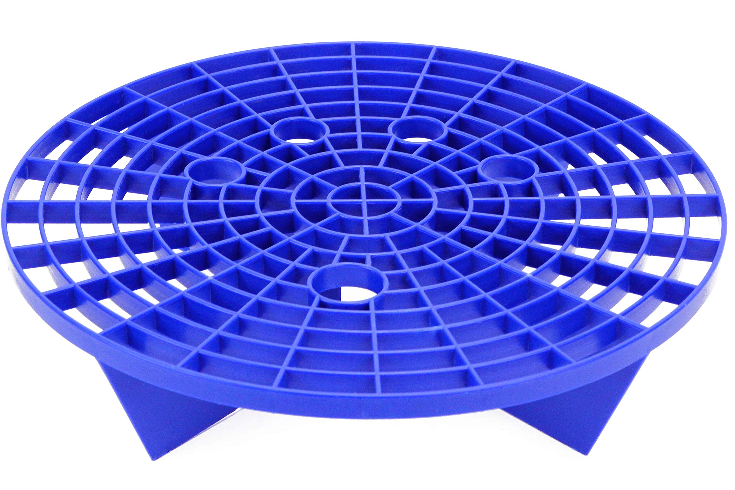 VIKING Automotive Bucket Insert Grit Trap for Car Wash and Detail Kits, Helps Remove Dirt and Debris from Microfiber, Mitts, Cloths, and Sponges, Blue 1 Pack Blue