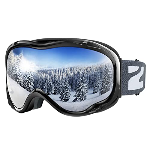 Book Cover ZIONOR Lagopus Ski Snowboard Goggles UV Protection Anti fog Snow Goggles for Men Women Adult Youth