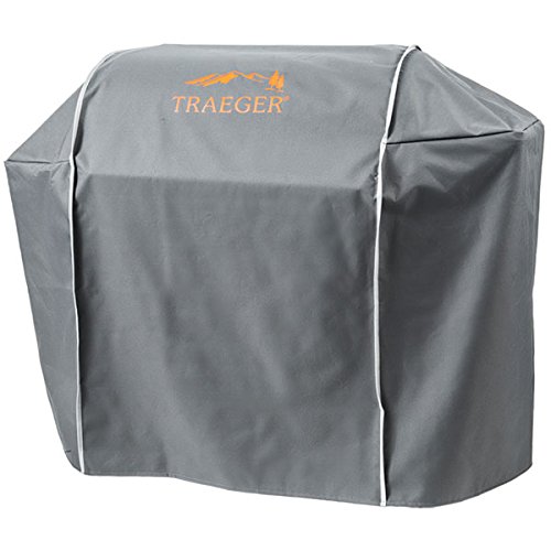 Book Cover Traeger Pellet Grills BAC513 Ironwood 885 Full Length Grill Cover, Gray