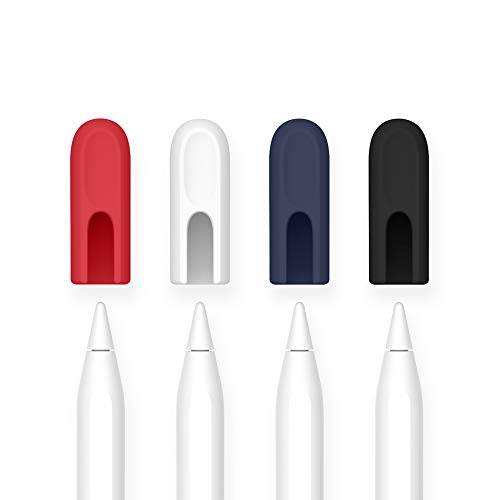 FRTMA Compatible Apple Pencil (2nd Generation) Nib Cap Nib Cover Tip Protector Compatible iPad Pro 12.9" (3rd Generation) & iPad Pro 11" (Pack of 4)