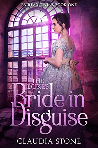 Book Cover The Duke's Bride in Disguise (Fairfax Twins Book 1)