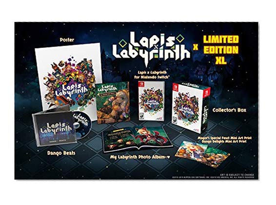 Book Cover Lapis x Labyrinth Limited Edition XL - Nintendo Switch