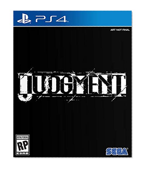 Book Cover Judgment - PlayStation 4