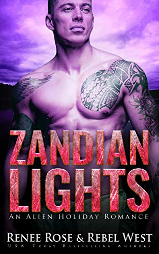 Book Cover Zandian Lights: An Alien Holiday Romance (Zandian Brides)