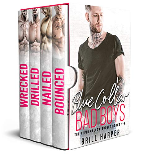 Book Cover Blue Collar Bad Boys: Books 1-4 (The Alphamallow Collection Book 1)