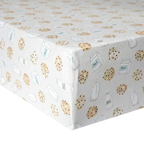 Copper Pearl Premium Fitted Knit Crib Sheet/Toddler Sheet"Chip"