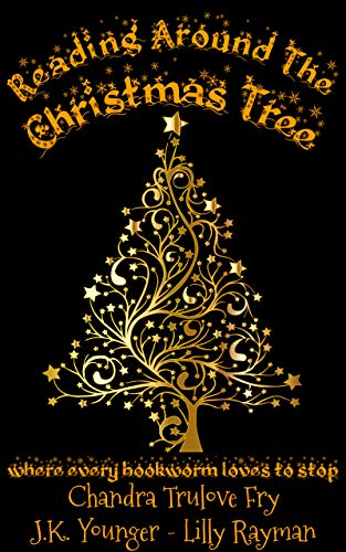 Book Cover Reading Around The Christmas Tree: A place where every bookworm loves to stop.