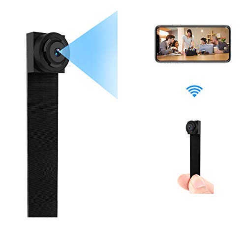 Cam Mall WiFi Camera, Nanny Cam Wireless Security Camera Motion Detection Remote View for iPhone/Android Device Home Surveillance Video Recorder (Black)