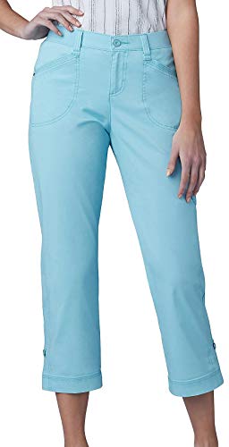 Lee Women's Petite Flex-to-go Relaxed Fit Cargo Capri Pant