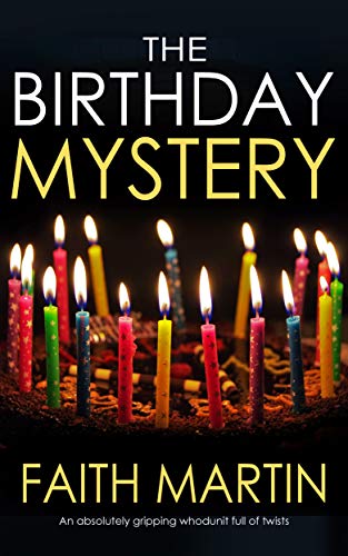 Book Cover THE BIRTHDAY MYSTERY an absolutely gripping whodunit full of twists