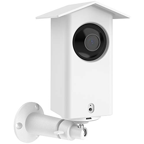 Aobelieve Outdoor Silicone Cover with Wall Mount for Wyze Cam Pan - White