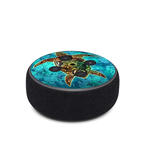 Book Cover Sacred Honu - Skin Sticker Decal Wrap for Amazon Echo Dot 3rd Gen