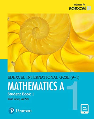 Pearson Edexcel International GCSE (9-1) Mathematics A Student Book 1