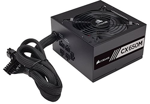 Corsair CX Series 650 Watt 80 Plus Bronze Modular Power Supply (CP-9020103-NA) (Renewed)