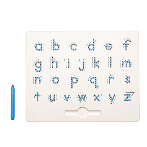 Super Cool Toys A to Z Letter Lower Upper Case Numbers Magna Doodle Children's Handwriting Development Learning Toy for Toddlers (Letter (Lower Case))