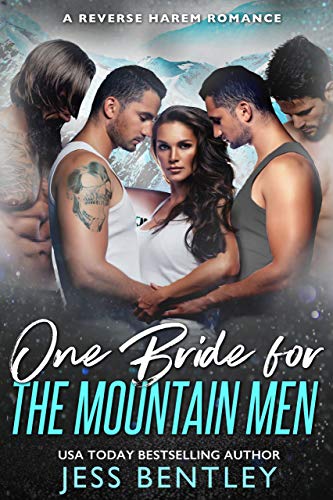 Book Cover One Bride for the Mountain Men: A Reverse Harem Romance