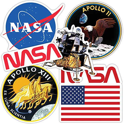 Popfunk NASA Apollo Moon Landing Collectible Stickers