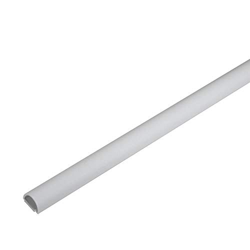 Wiremold C10 Cordmate Cord Channel, White 2-Pack