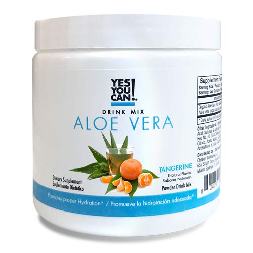 Book Cover Yes You Can! Aloe Vera Drink Mix - Tangerine