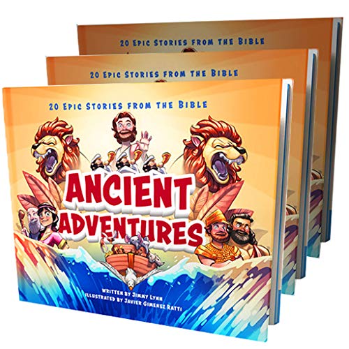Ancient Adventures: 20 Epic Stories from The Bible â€“ Children's First Illustrated Bible Stories - Short Bedtime Christian Stories from The Bible from Puppy Dogs & Ice Cream