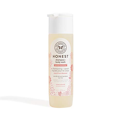 Book Cover The Honest Company Gently Nourishing Shampoo & Body Wash, Sweet Almond, 10 Fl Oz (Pack of 1)