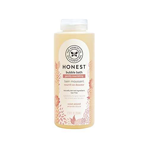The Honest Company Bubble Bath, Sweet Almond, Nourish, 12.0 Fl. Oz.