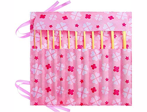 Tunisian Crochet Hooks Set Afghan Crochet Hook Tunisian Crochet Needles Bamboo 3 3.5 4 4.5 5 5.5 6 6.5 7 8 9 10