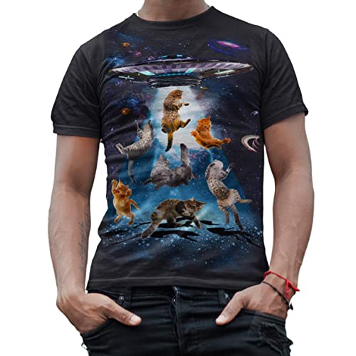 UFO Cats T-Shirt for Adults