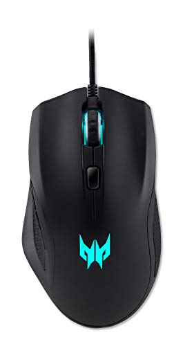 Acer Predator Cestus 320 RGB Gaming Mouse â€“ On-The-Fly DPI Shift Setting, On-Board Memory and Programmable Buttons