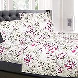 California King Sheet Sets - Breathable Luxury Sheets with Full Elastic & Secure Corner Straps Built In - 1800 Supreme Collection Cal King Deep Pocket Bedding Set, Sheet Set, California King, Dolce