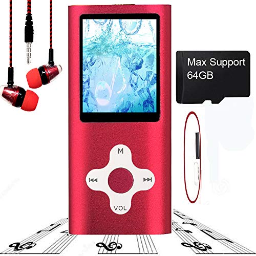 MP3 Player / MP4 Player, Hotechs MP3 Music Player  Card Slim Classic Digital LCD 1.82'' Screen Mini USB Port with FM Radio, Voice Record