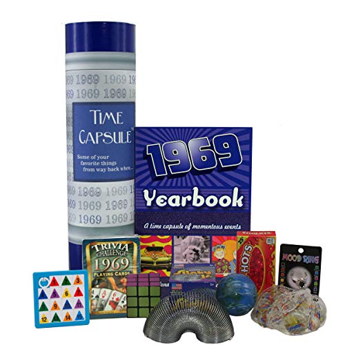 1969 Time Capsule - 50th Birthday Gift for Men or Women