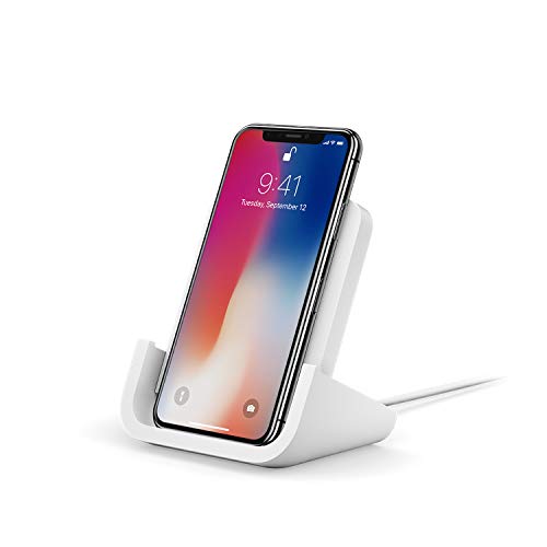 Book Cover Logitech Powered Wireless Charging Stand for iPhone 8, 8 Plus, X, XS, XS Max and XR