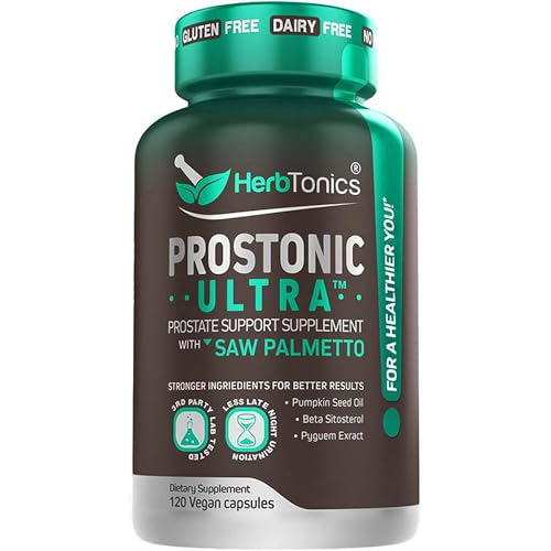 Suplemento de apoyo de prÃ³stata para la salud de los hombres con sierras Palmetto Beta Sitosterol, semilla de calabaza, Pyguem, vejiga y menos orinaciÃ³n â€“ Bloque de salud de prÃ³stata DHT 120 cÃ¡psulas de pÃ­ldoras veganas