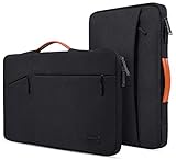15.6 inch Laptop Sleeve Case for 15.6in HP ENVY x360, Acer Aspire 3 5 15.6'', Lenovo Legion Pro 16/IdeaPad 3 5 15.6, Dell Inspiron 15, ASUS VivoBook 15 Briefcase Computer Bag