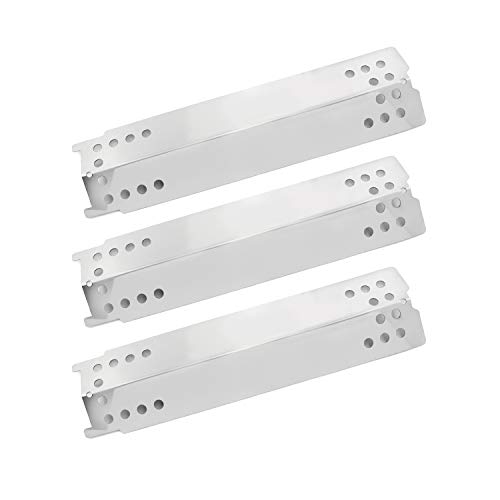 Hongso 14 1/2 Inch Stainless Steel Heat Plate Shield Replacement Parts for Charbroil 463370516 463336818 Gas Gill Models, G421-0001-W1, 3-Pack
